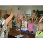 15.06.13 в Токаревской библиотеке прошла игровая программа с детской площадкой