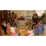 7.10.13 Пречистенская библиотека провела  экологическую игру «Нужны все на свете…»в детском саду.