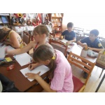 23 июня в Баскаковской сельской библиотеке прошло литературное лото «Каникулы в стране сказок и
