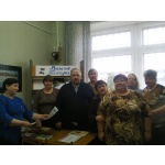 17 марта  в Серго-Ивановской библиотеке для участников кустового собрания социальных работников