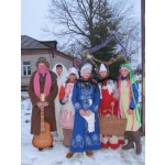 6 января прошли фольклорные посиделки "Коляда накануне Рождества" в Черногубцевском филиале.Ребята