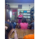 24 мая в Ашковской библиотеке прошел урок истории "Как возник русский алфавит",