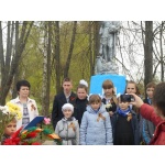 7 мая в Баскаковской библиотеке прошел урок юного патриота "Негасимый огонь Победы".