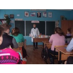 18 марта сотрудники Кармановской библиотеки провели урок практикум в школе