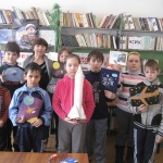 В Токаревской библиотеке прошел урок краеведения"Он век космический открыл", посвященный Гагарину.