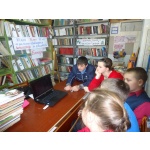 27 января  в Cамуйловской библиотеке прошла видеоэкскурсия "Дорога жизни Ленинград".