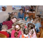 9 декабря Пречистенская библиотека вместе с малышами из детского сада провела экологичесикй урок-игр