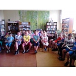 18.06.13 в Родомановской библиотеке прошел библиотечный урок "Познакомьтесь, книга!"