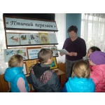 6 апреля в  Клушинской библиотеке прошла литературно – орнитологическая игра «Синицы-озорницы