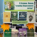 Выставка-портрет «С. Есенин. Певец «страны берёзового ситца»» (16+)