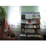 Книжная выставка в Акатовском филиале.