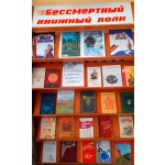 Краеведческая выставка «Бессмертный книжный полк». Никольский с/ф.